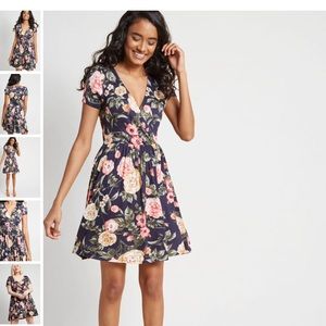 Flawlessly Flirty Short Sleeve Dress